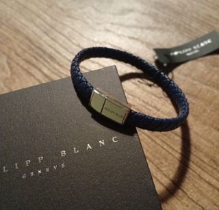 Braccialetto da uomo Philippe Blanc blu