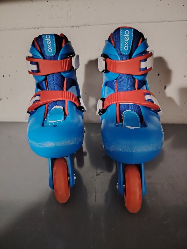 Patines Oxelo con protecciones