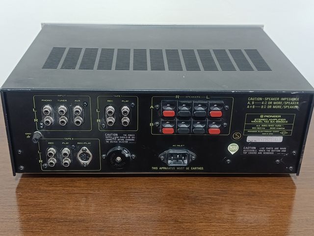 Amplificador Pioneer SA-6500II vintage