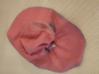 Sombrero niña protección solar rosa 3/6 años