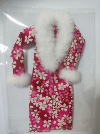 Abrigo Barbie Flores - Nuevo, Diseño especial