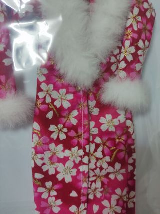 Abrigo Barbie Flores - Nuevo, Diseño especial