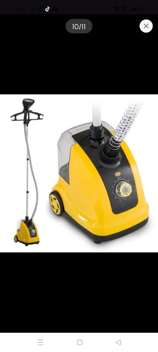 Plancha de vapor vertical