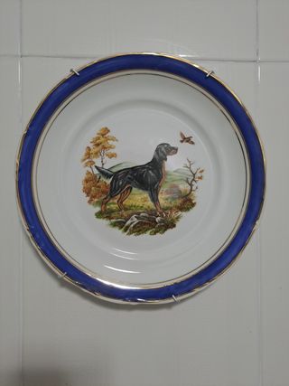 2 Platos Decorativos Vintage