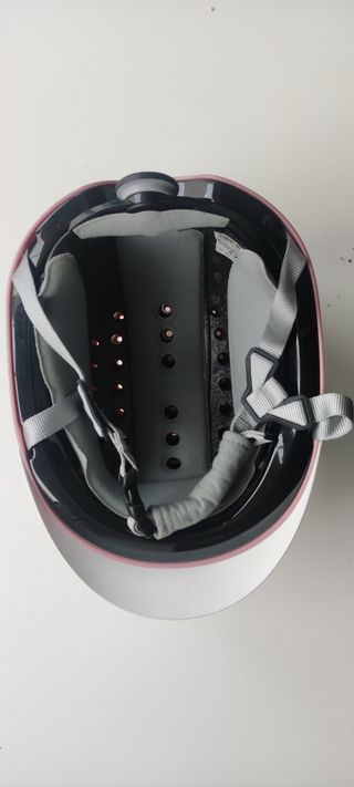 Casco equitación niña Fouganza rosa
