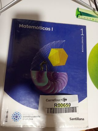 MATEMATICAS I 1BACHILLERATO CONSTRUYENDO MUNDOS