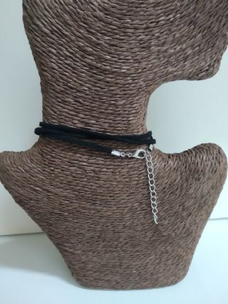 Conjunto Collar y Pendientes con Flores Prensadas