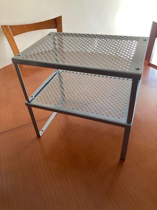 Organizador de armario 2 niveles.