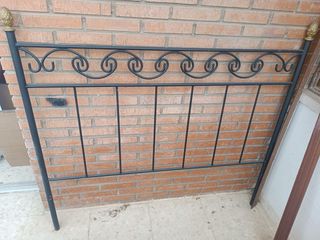 Cabecero forja negro - Metal