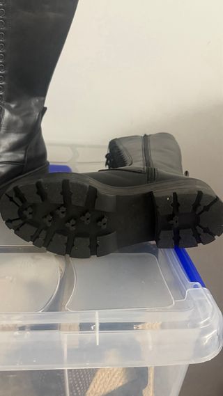 Botas altas Zara negras - talla 36