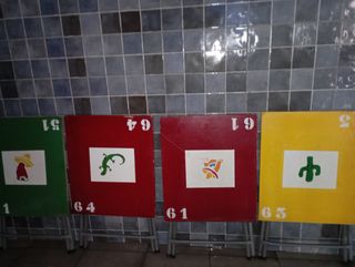 5 Tavoli Pieghevoli | Decorati