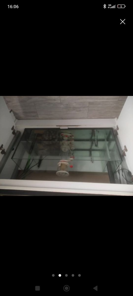 Acuario con mueble