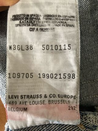 Levi's 501 Jeans - Azul