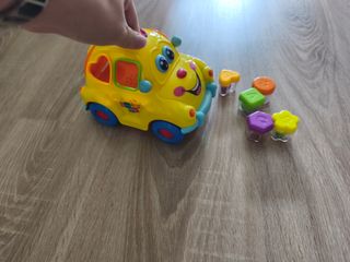 Coche aprendizaje formas bebé