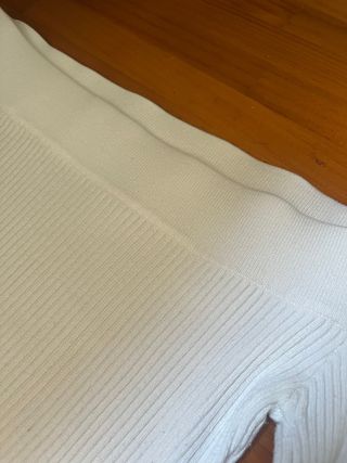 Jersey GUESS blanco XS - sin hombros