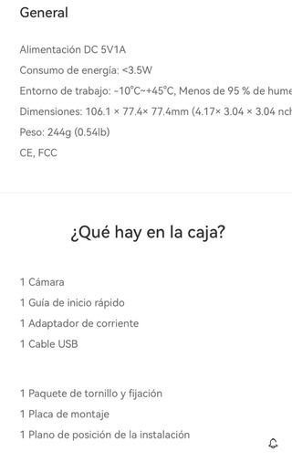 Imou Ranger 2C - Cámara Seguridad 2MP