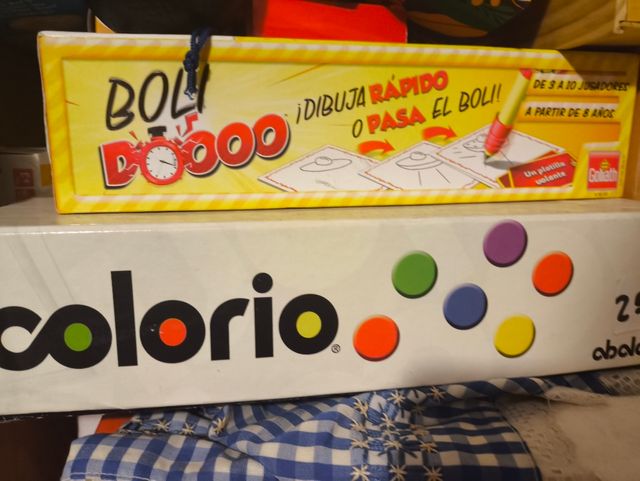 Juegos de mesa. El de mandíbulas no lo tengo 