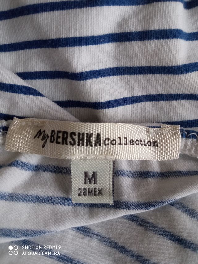 Body rayas azul blanco