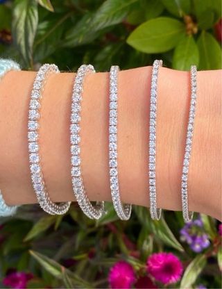 Pulseras rivière diferentes modelos