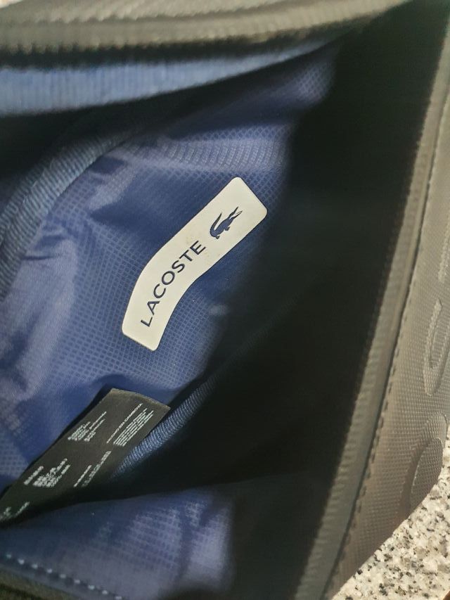 Bolsa Lacoste Preta - Original