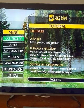 NUEVO.Juego wii-U Deer Drive+Escopeta+Pistola Gun