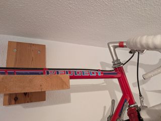Bicicleta Peugeot Carbolite roja