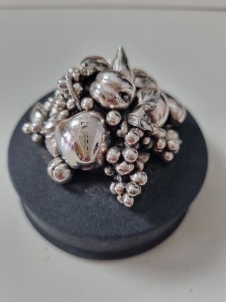 Scatolina frutta argento