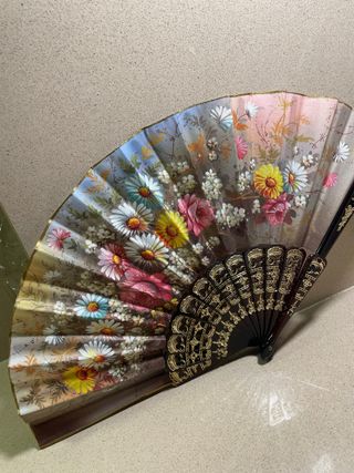 Abanico floral multicolor