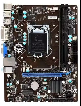Placa base MSI H81M-P33 NEGOCIABLE
