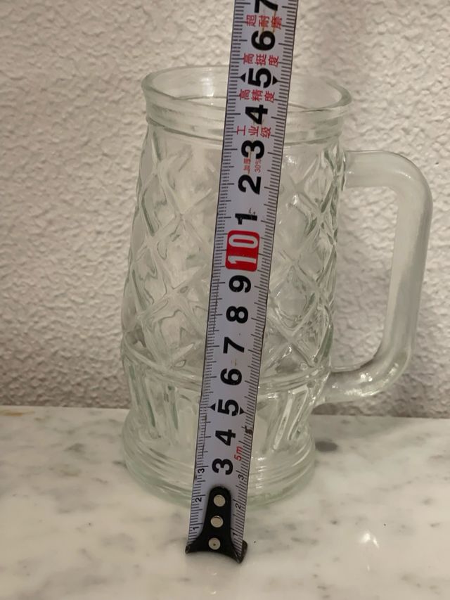 Vaso in vetro vintage