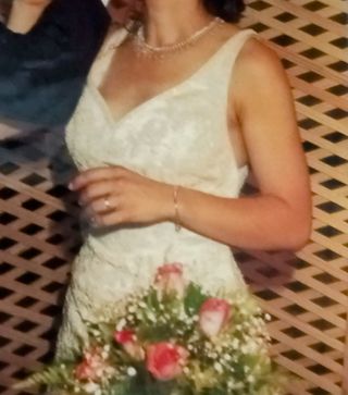 Vestido novia David Bridal - Talla M-S