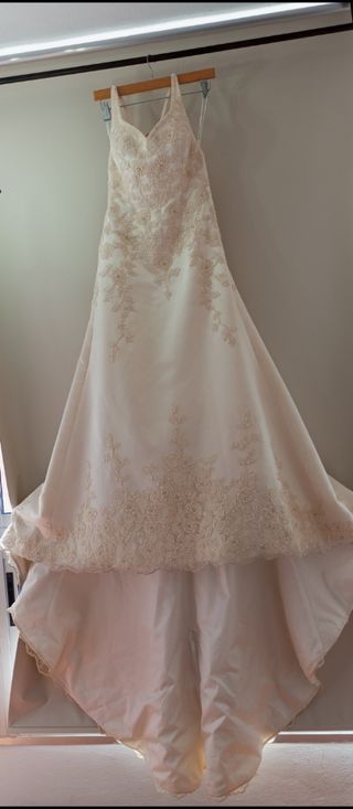 Vestido novia David Bridal - Talla M-S