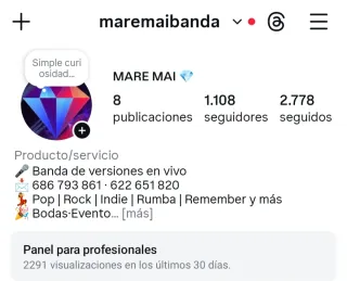 Grupo musical para Bodas y Eventos.