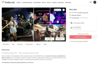 Grupo musical para Bodas y Eventos.