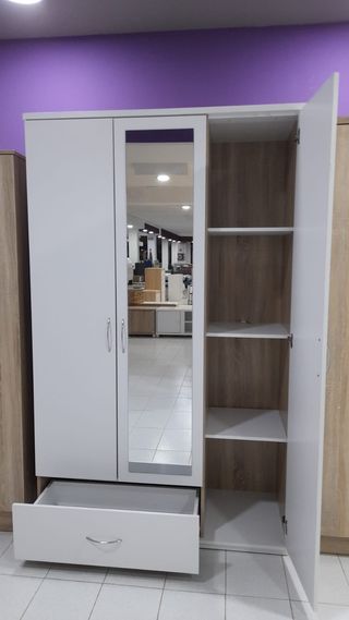 Armario 3 puertas blanco