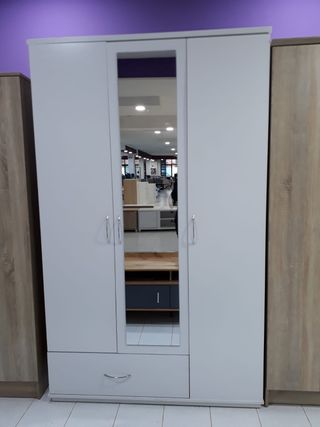 Armario 3 puertas blanco