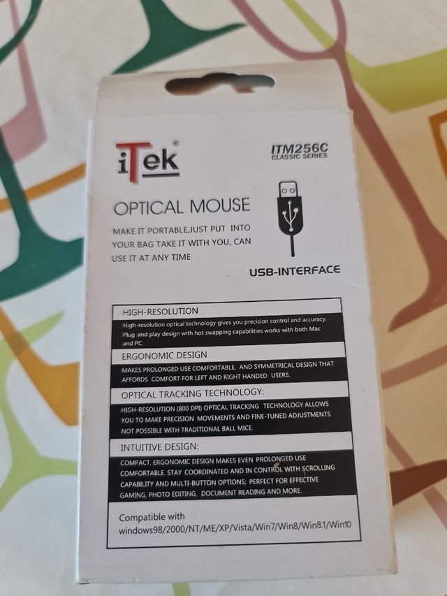 Mouse Ottico iTek ITM256C