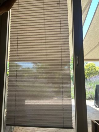 Estor Cortina plisada gris