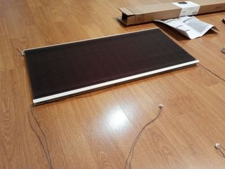 Estor Cortina plisada gris