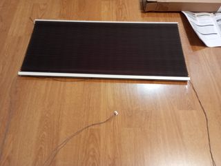 Estor Cortina plisada gris