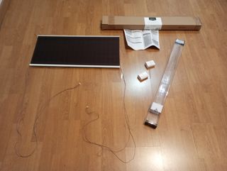 Estor Cortina plisada gris