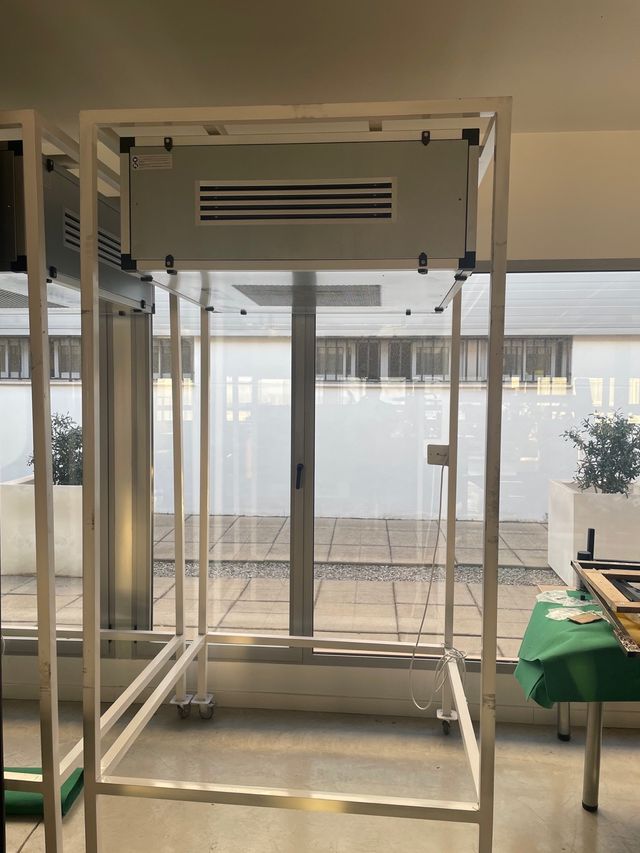 Purificador aire con estructura metal (2 unidades)