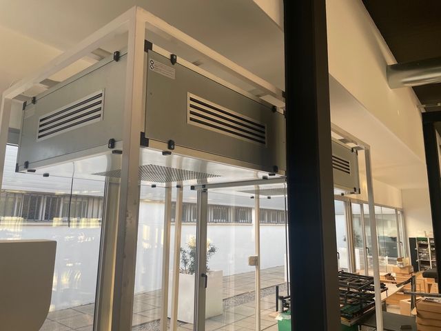 Purificador aire con estructura metal (2 unidades)