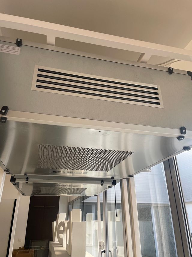 Purificador aire con estructura metal (2 unidades)