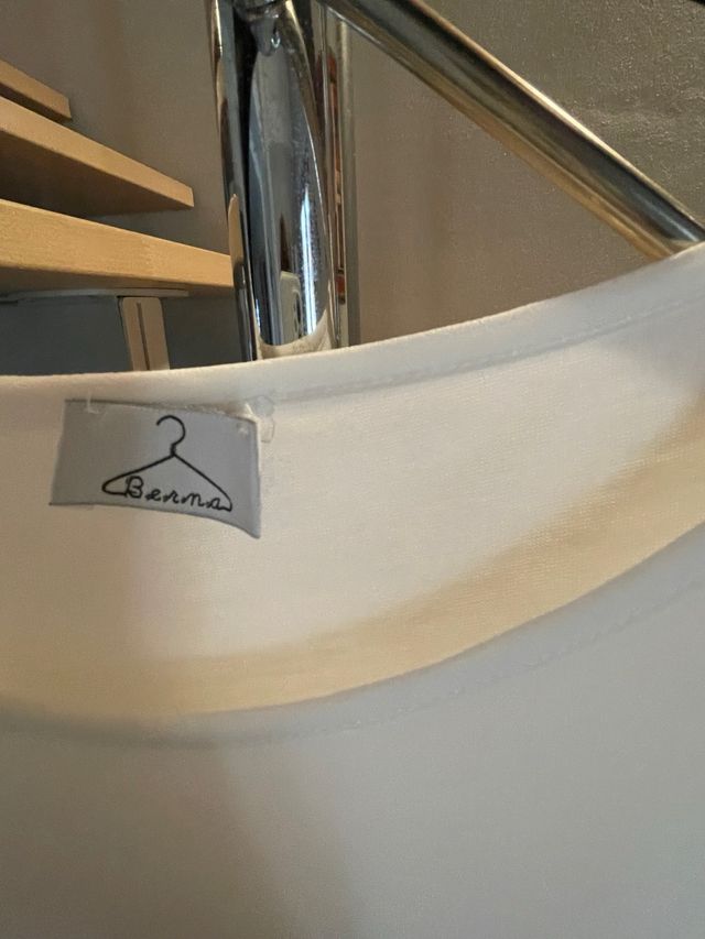 Canotta bianca Berna - top estivo