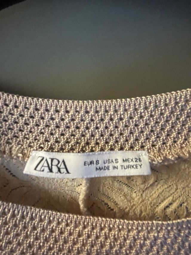Abito lungo Zara beige