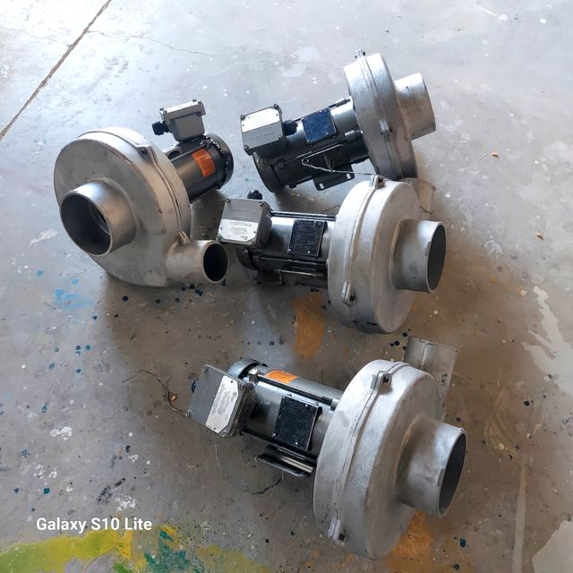 4 Sopladores industriales usados