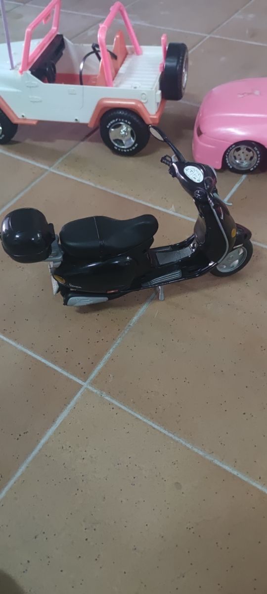 Moto Vespa Bratt - Juguete