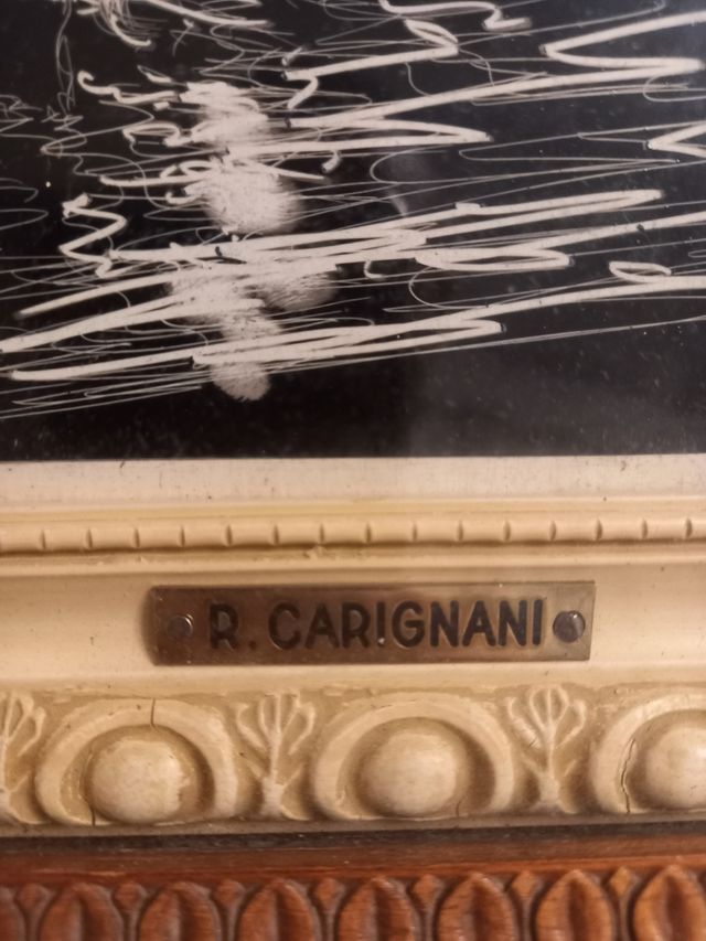 Quadro R. Carignani - Notte