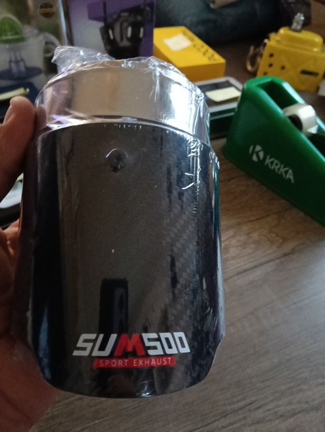 Salidas escape carbono SUM500 TP-CT/10 - 2 unidade